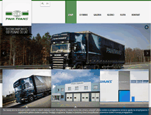 Tablet Screenshot of pamtrans.pl
